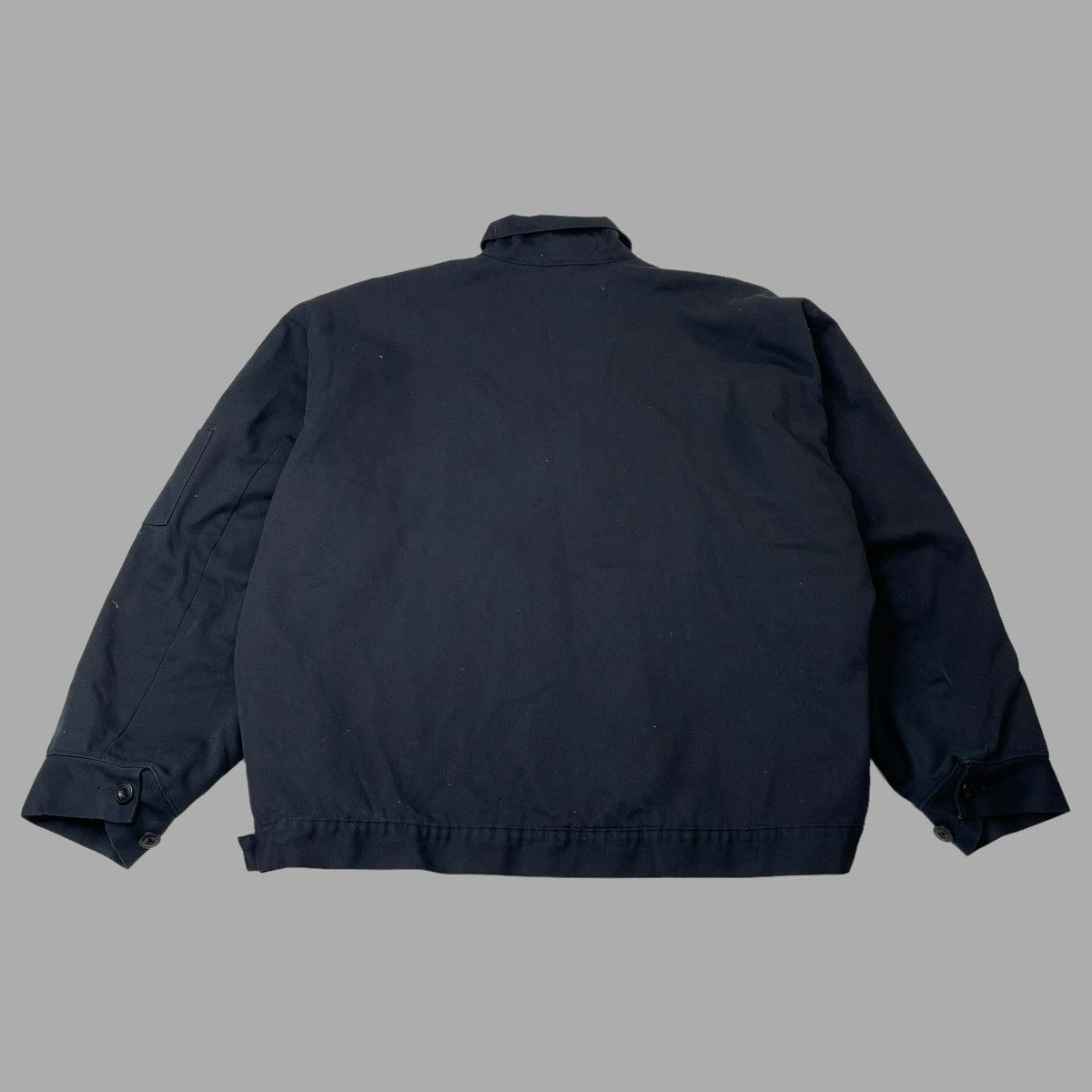 Vintage Vintage 90s zip up work jacket Size US XL / EU 56 / 4 - 3 Thumbnail