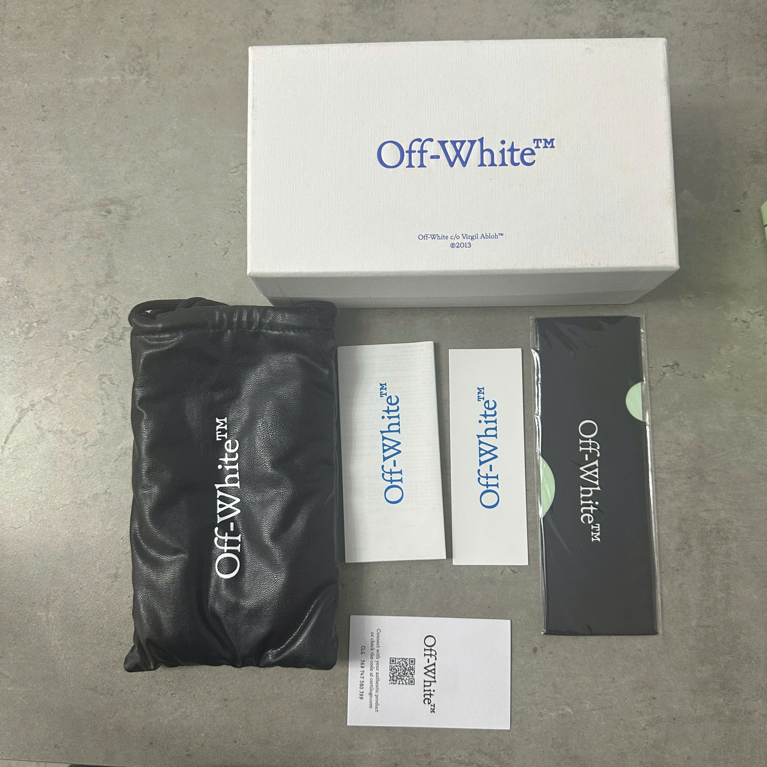 Off-White OFF WHITE Marble-effect Sunglasses Size ONE SIZE - 7 Thumbnail