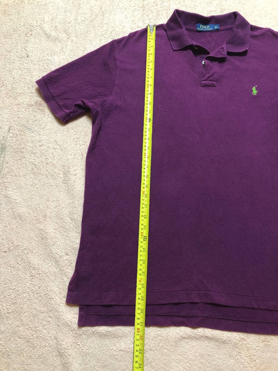 Polo Ralph Lauren Vintage Polo Ralph Lauren Embroidered Logo Polo Size XL Size US XL / EU 56 / 4 - 10 Thumbnail