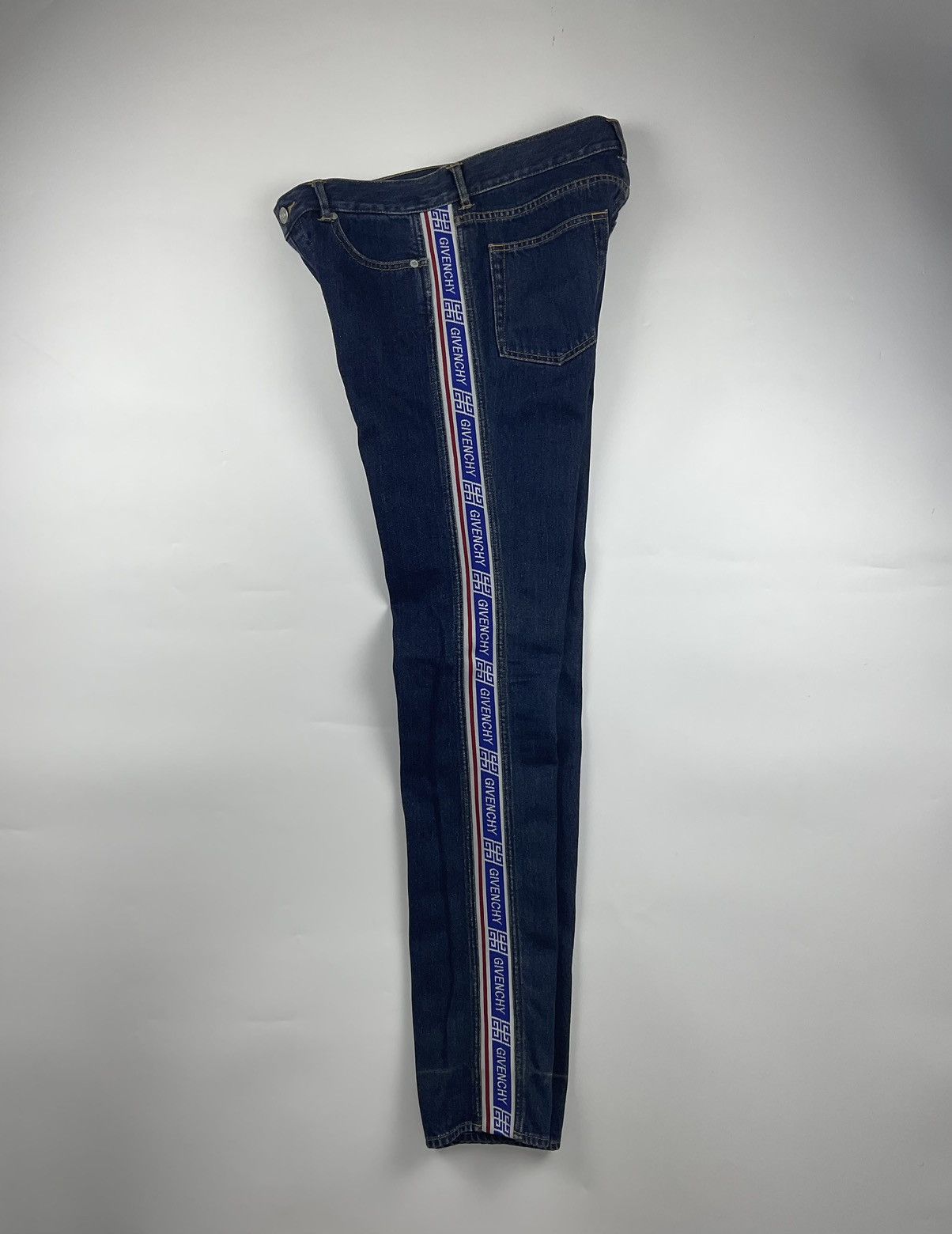 Givenchy Givenchy Tape Logo Jeans Size US 30 / EU 46 - 5 Thumbnail