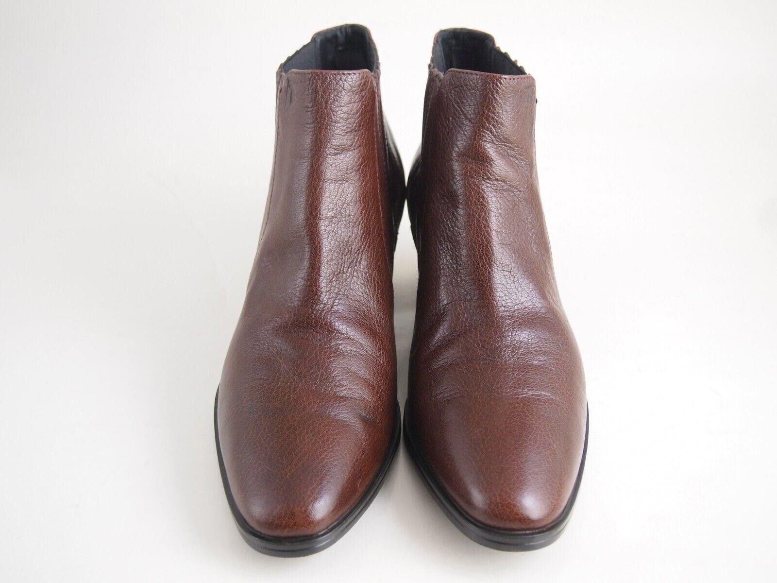 Tod's Tod's Western Boos Brown Burgundy Leather US 8.5 EU 38.5 Size US 8.5 / IT 38.5 - 3 Thumbnail