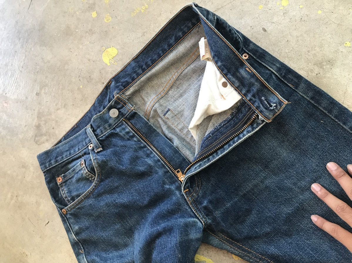 Levi's Levis 502 Big E 80s Talon Zipper Size US 33 - 12 Thumbnail