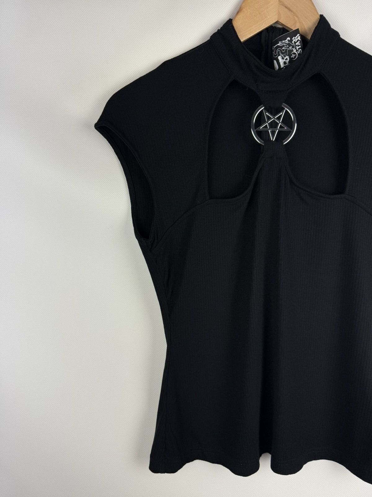 Killstar Killstar Ladies Gothic T Shirt Tunic Size ~ M Size M / US 6-8 / IT 42-44 - 2 Thumbnail