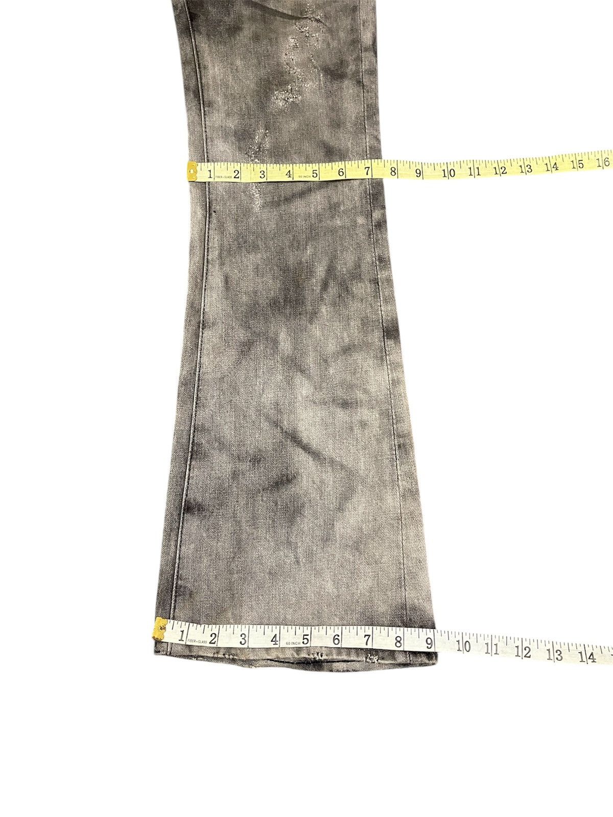 CIVARIZE × If Six Was Nine × Japanese Brand 🔥Rare🔥CIVARIZE Distressed Flare Jeans Size US 31 - 13 Thumbnail