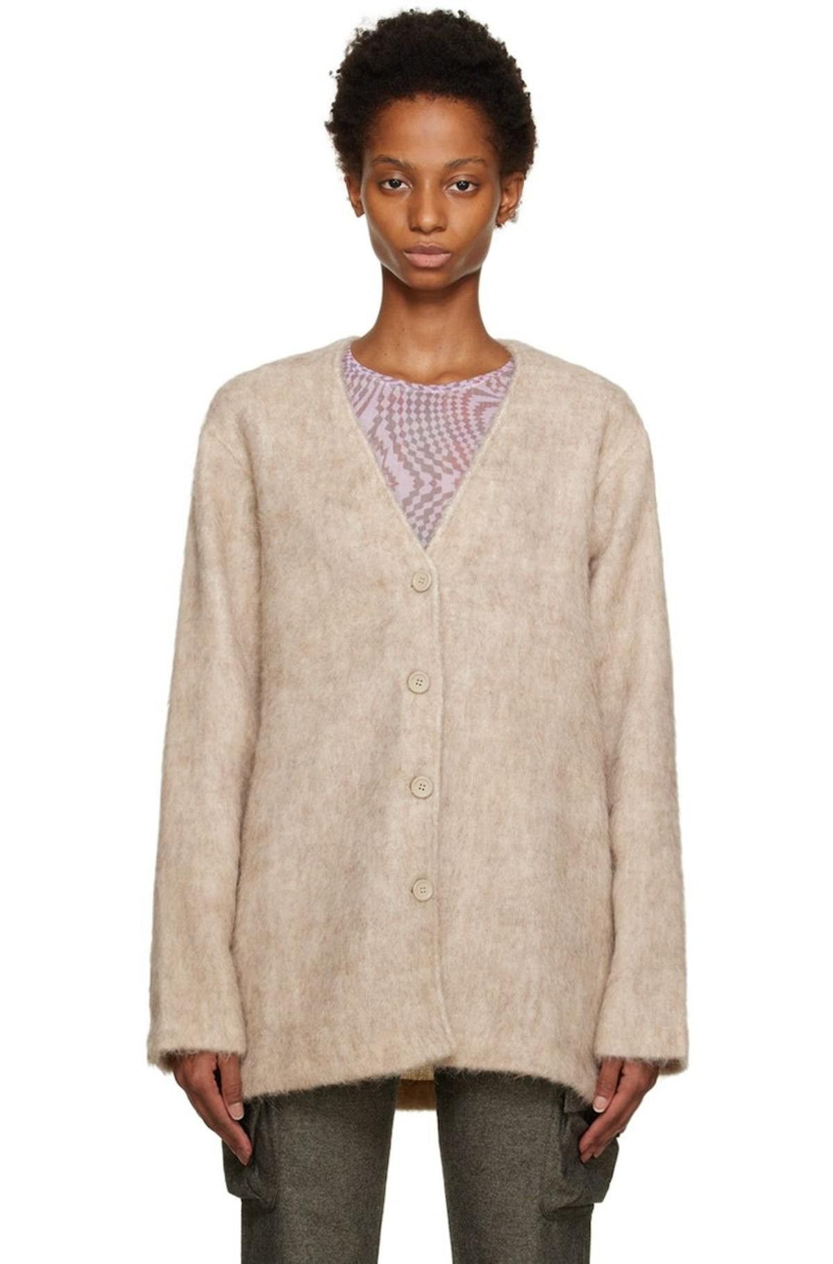 Our Legacy Our Legacy Mid Line Cardigan W4226MLA Cardigan Size S / US 4 / IT 40 - 1 Thumbnail