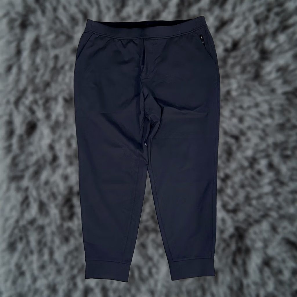 Vintage Public Rec Jogger Pants - Charcoal Gray, Men 38 Regular, Nylon Spandex Lounge, Performance, 38x30 Size US 38 / EU 54 - 1 Thumbnail
