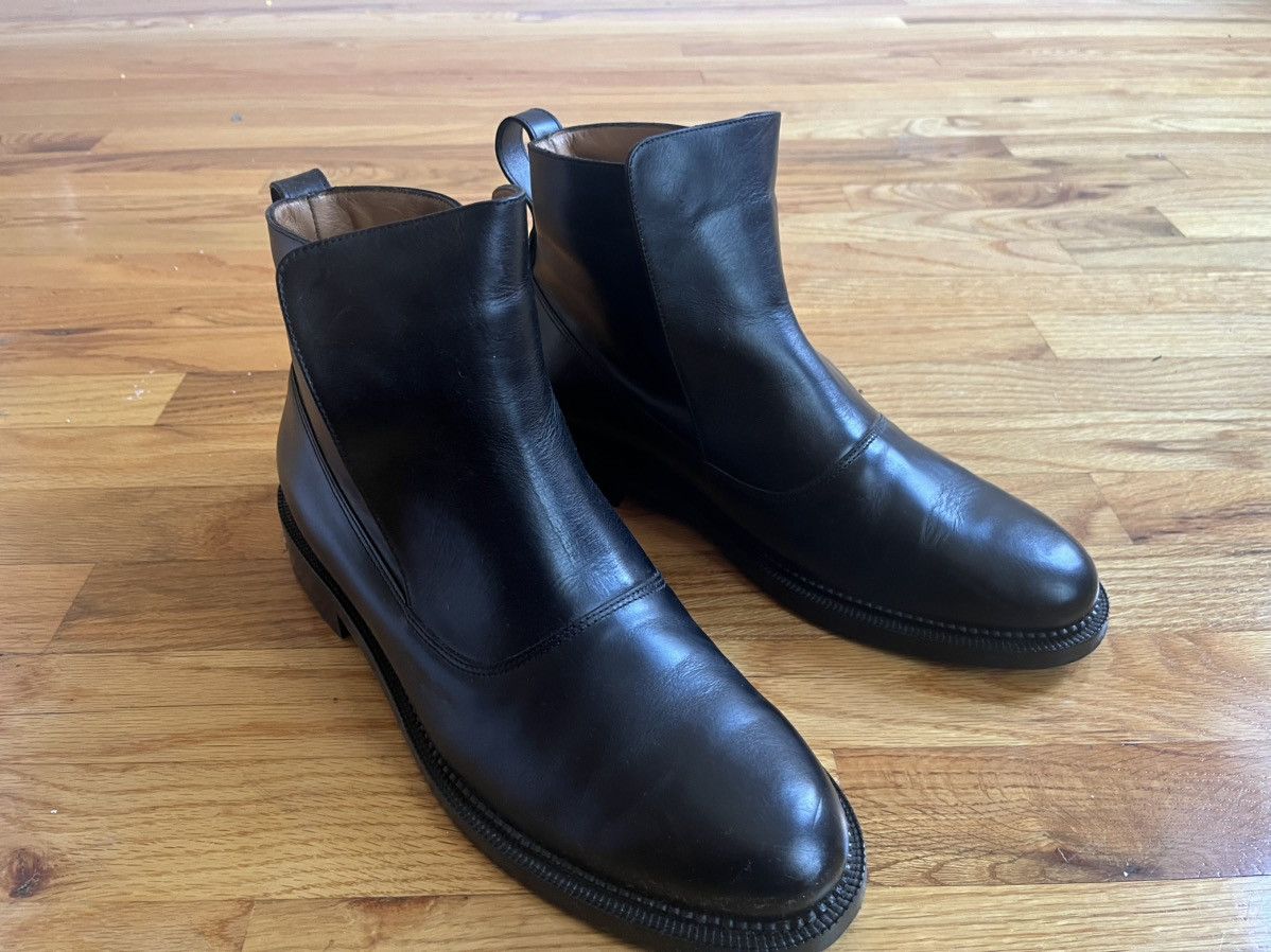 TOGA VIRILIS Toga Virilis Mens Black Concealed Gussets Chelsea Boots Size US 11.5 / EU 44-45 - 2 Thumbnail