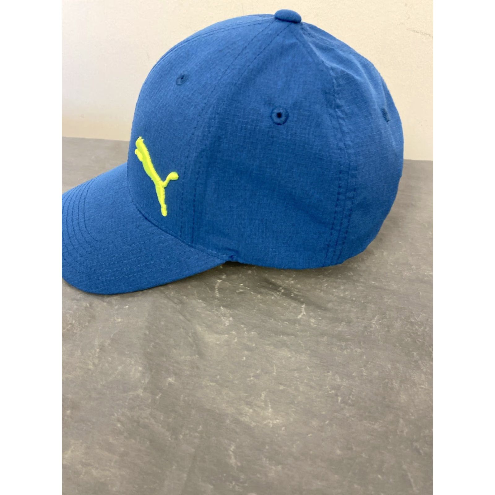 Puma PUMA Indigo Hat Cap Snapback Baseball Cap Polyester Adjustable Men Women Uno Size Indigo/Blue 912 Size ONE SIZE - 2 Thumbnail