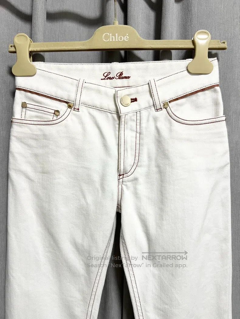 Loro Piana Loro Piana Low-waist casual pants / jeans Size 25" / US 0 / IT 36 - 2 Thumbnail