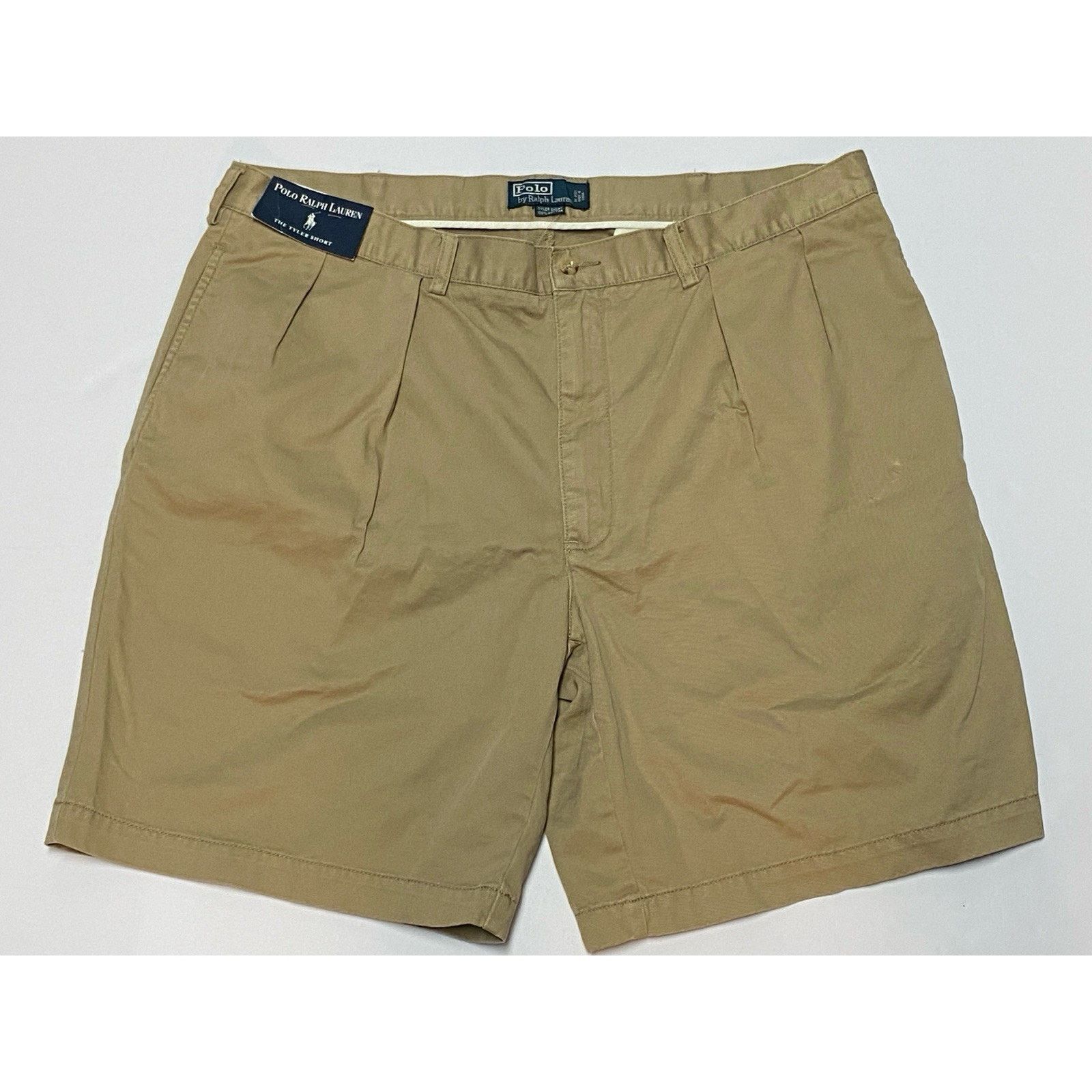 Polo Ralph Lauren Polo Ralph Lauren Khaki VTG Short Big & Tall Size 42 NEW!! Size US 42 / EU 58 - 2 Thumbnail