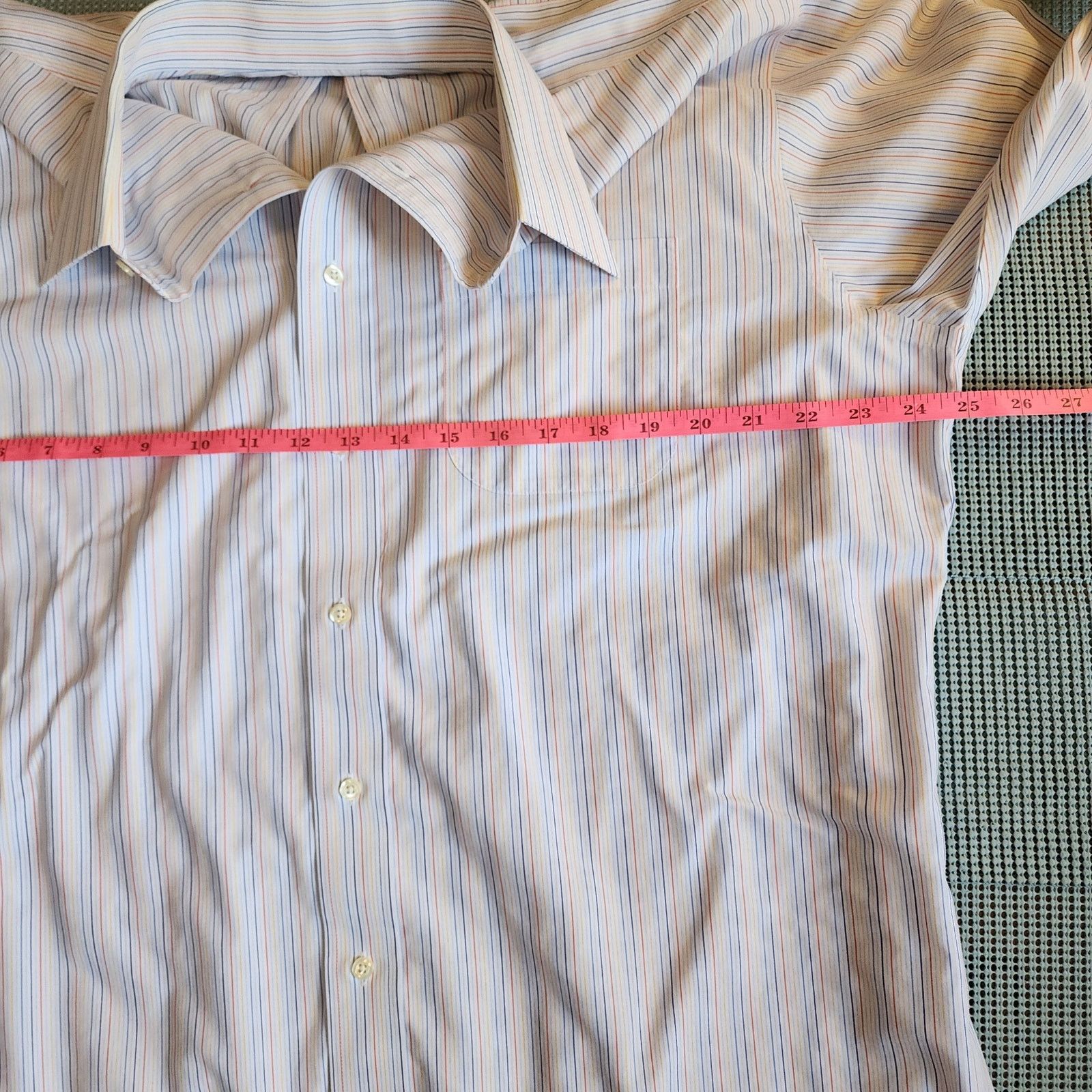 Brooks Brothers Brooks Brothers Men 17 - 35 Supima Cotton Striped Shirt Size US XL / EU 56 / 4 - 5 Thumbnail