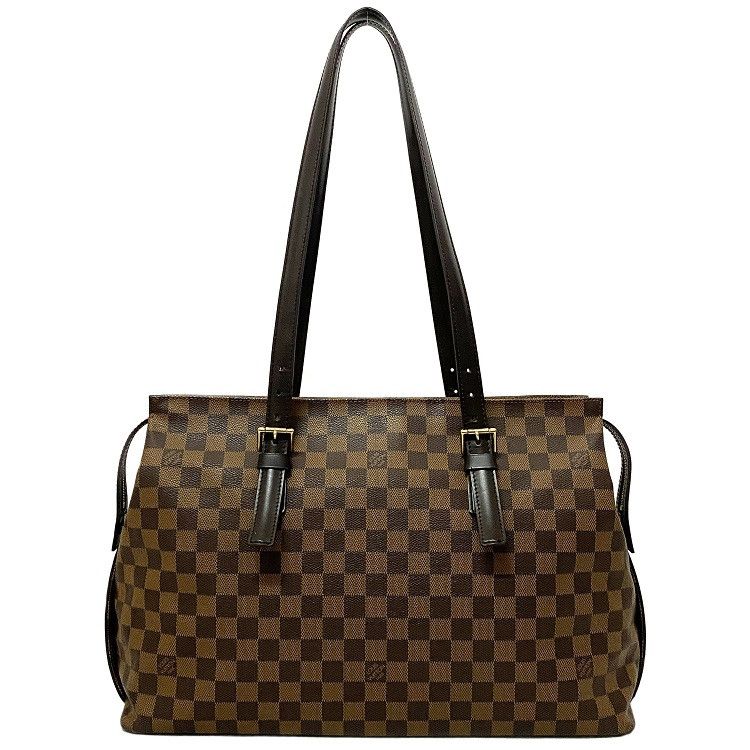 Louis Vuitton Tote Bag Chelsea Brown Damier Ebene