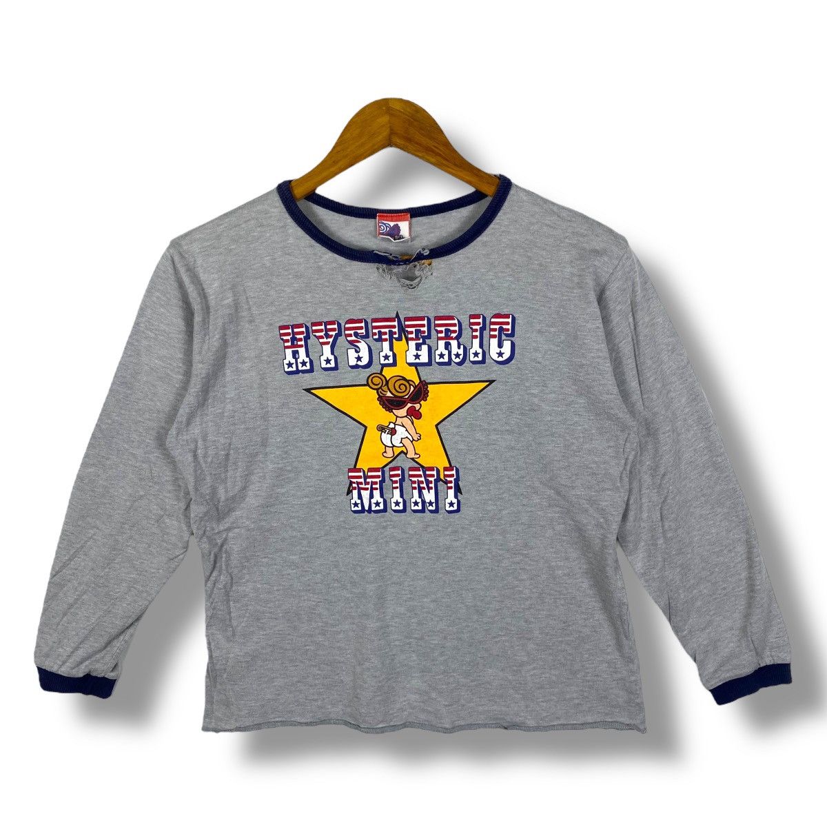 Hysteric Glamour Vintage HYSTERIC MINI Graphic Longsleeve Size 140 Size US S / EU 44-46 / 1 - 1 Thumbnail
