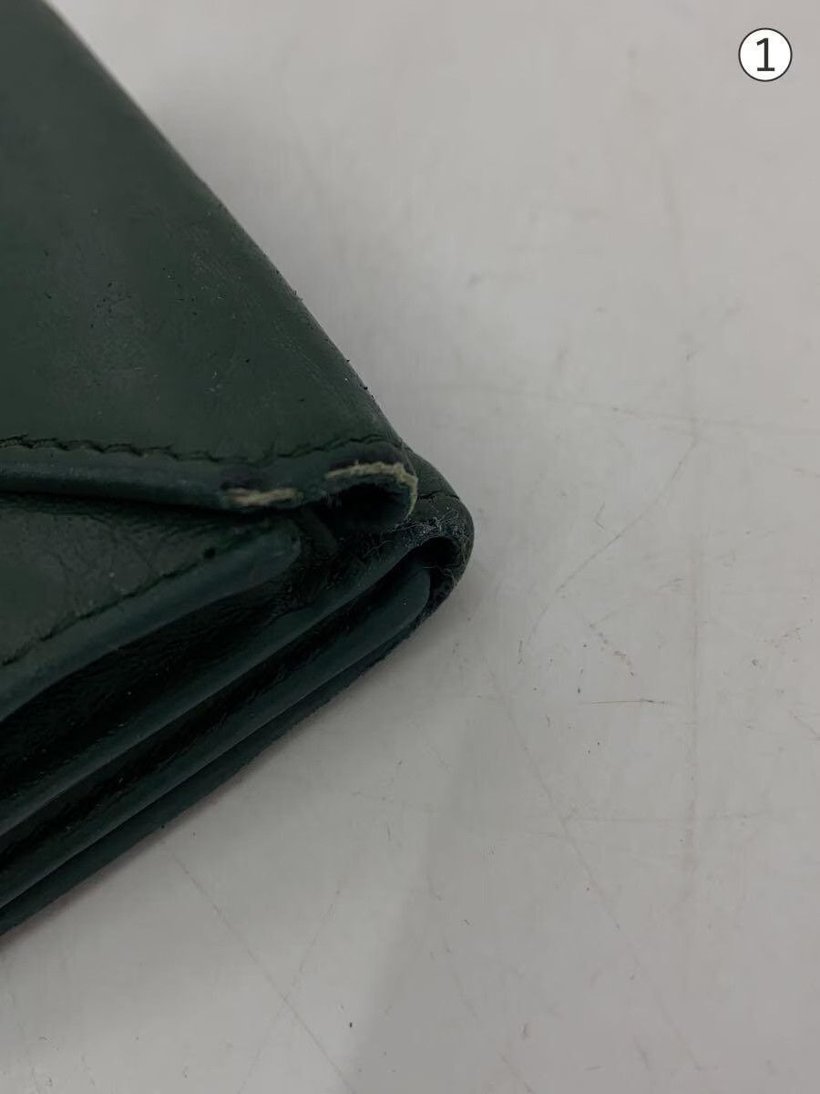 Balenciaga Balenciaga Leather Bi-Fold Wallet Green Size ONE SIZE - 8 Thumbnail
