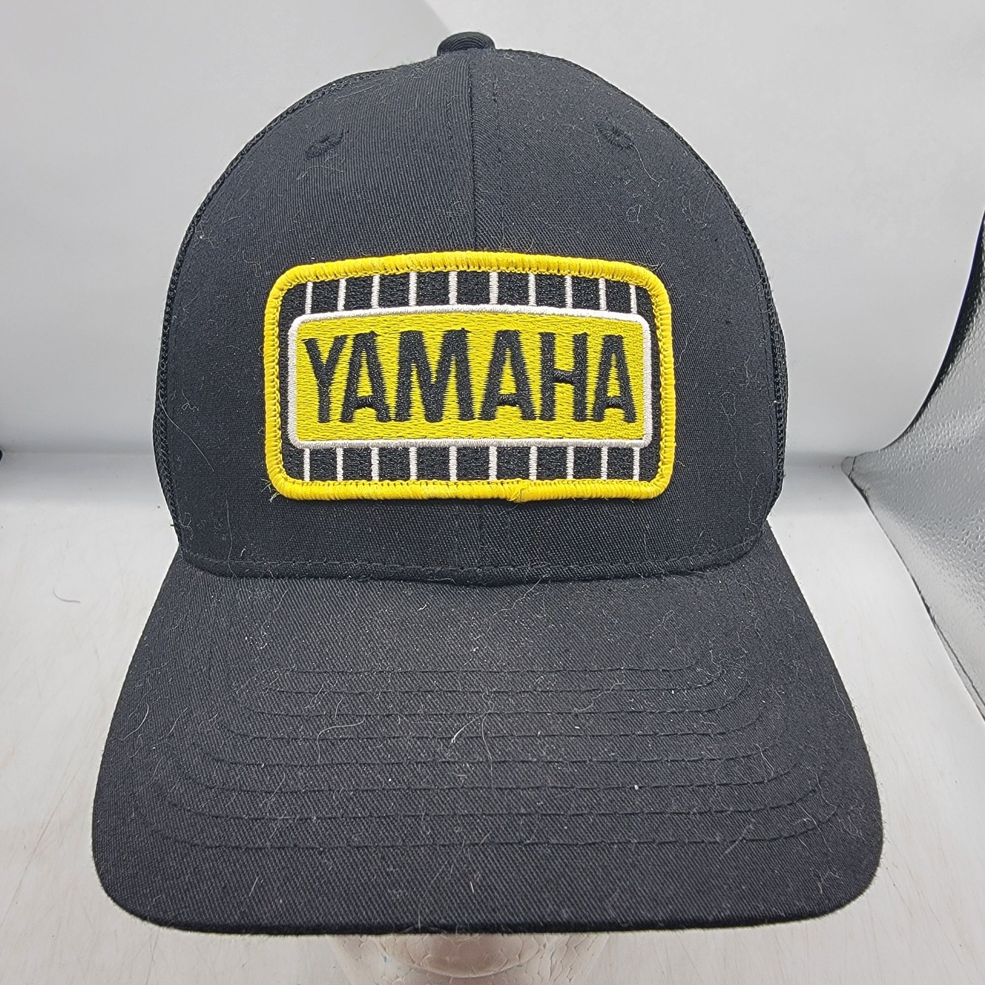 Other Yamaha Adults Black Trucker Hat Motorcycles Motocross Casual Size ONE SIZE - 1 Thumbnail