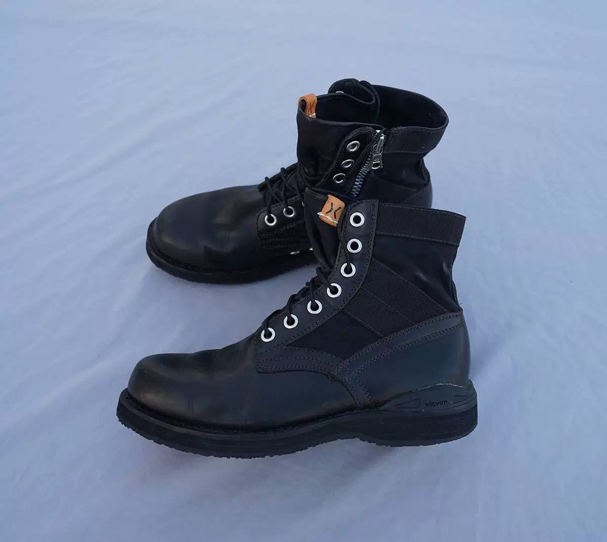 Visvim visvim 7-Hole 73 Folk Black Boots Size US 10 / EU 43 - 1 Thumbnail