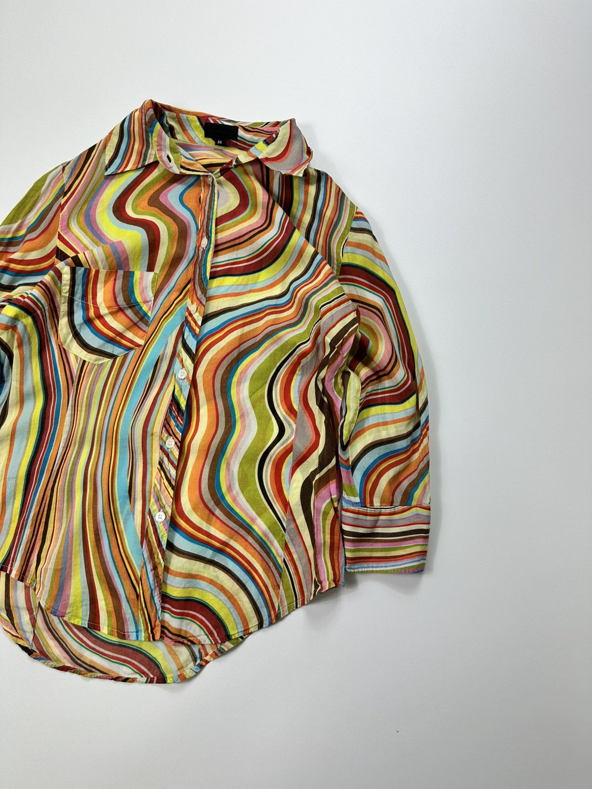 Paul Smith Paul Smith Multicolore Button Shirt Casual Size M / US 6-8 / IT 42-44 - 4 Thumbnail