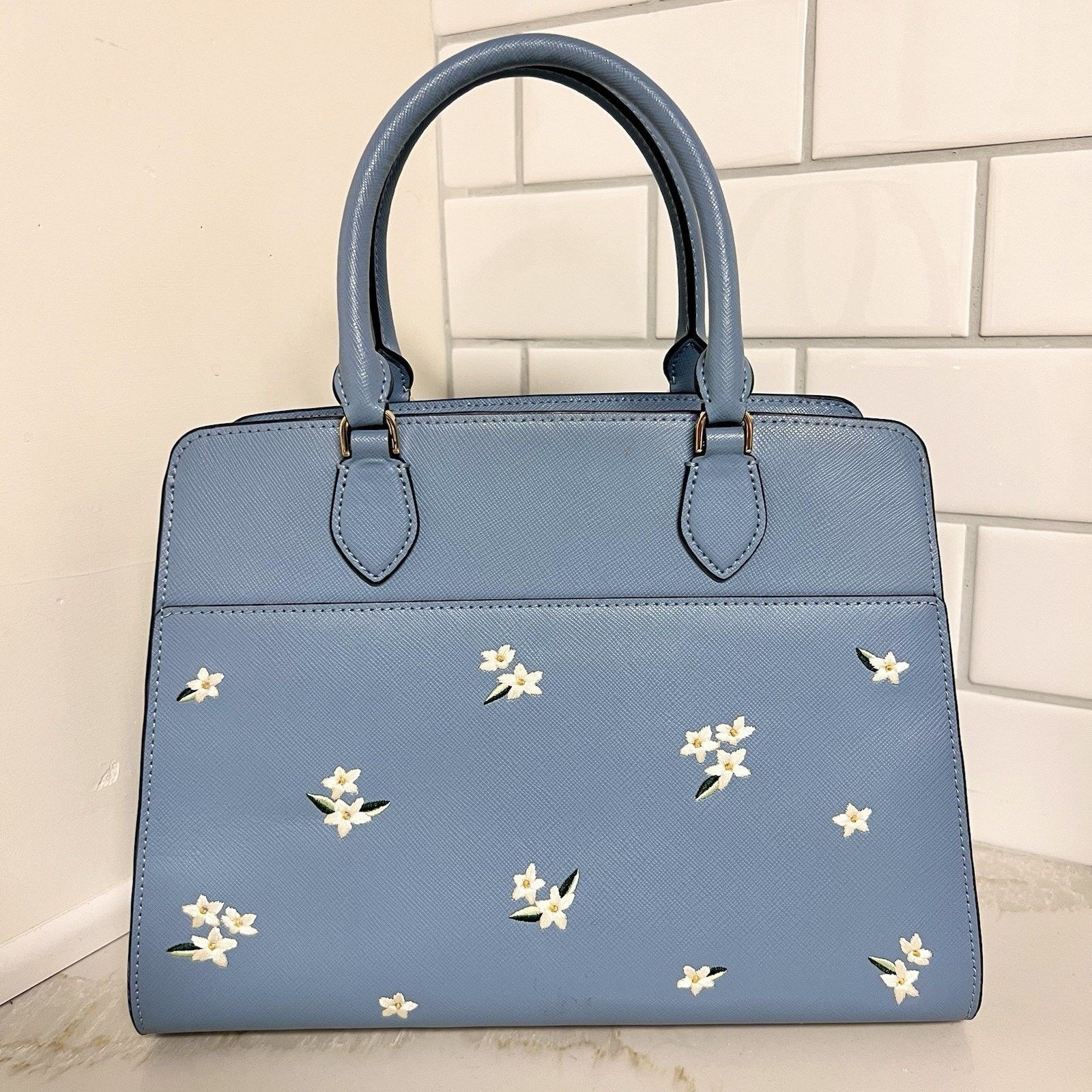 Kate Spade Kate Spade Madison M Crossbody Embroidered Floral Leather Size ONE SIZE - 3 Thumbnail