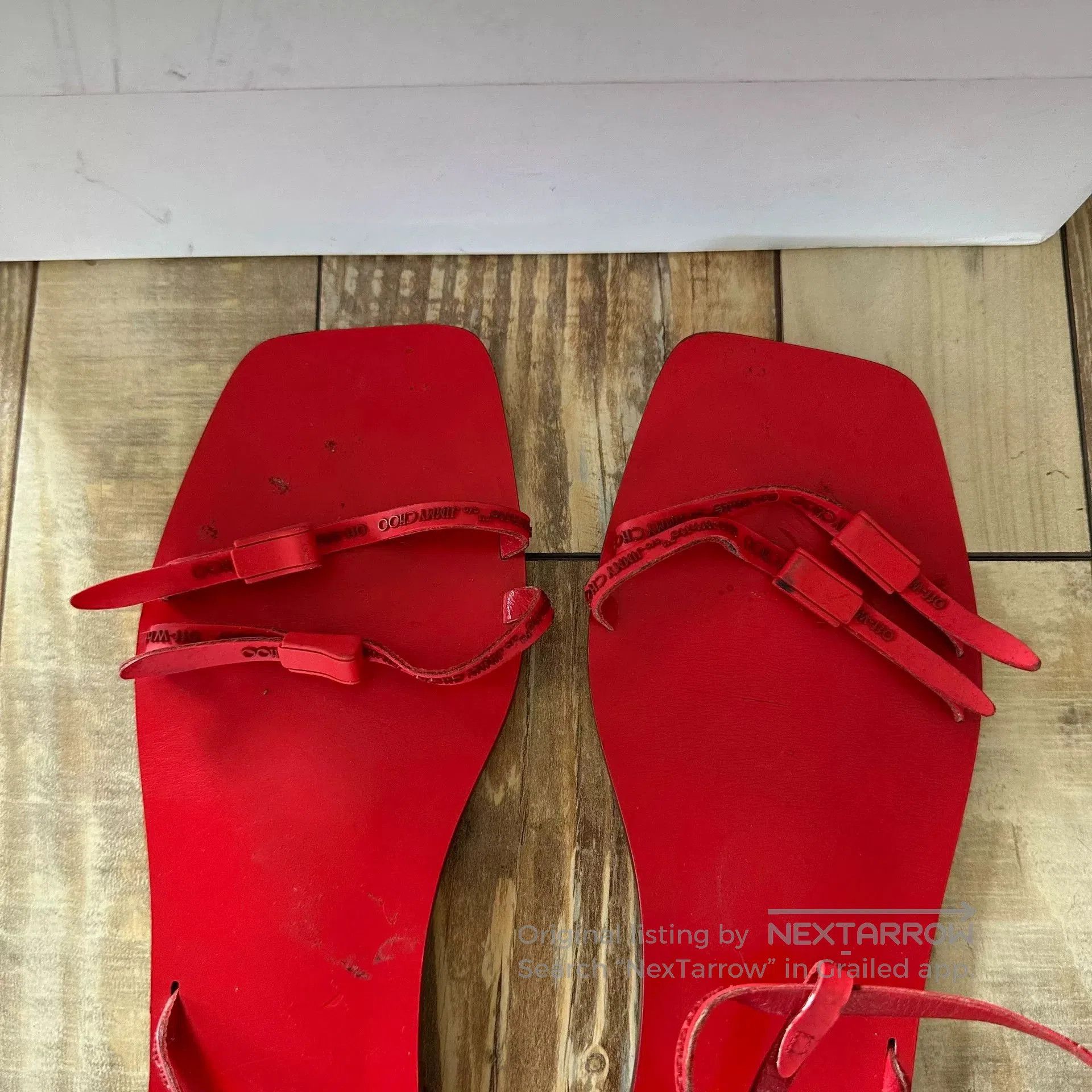 Jimmy Choo Jimmy Choo x Off. Size US 7 / IT 37 - 5 Thumbnail