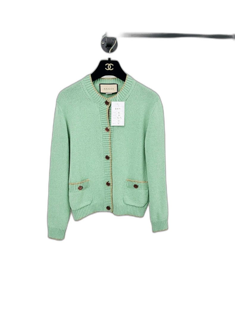 Gucci Gucci Knitted Cardigan XS Size, Almost New-2505 Size XS / US 0-2 / IT 36-38 - 1 Thumbnail