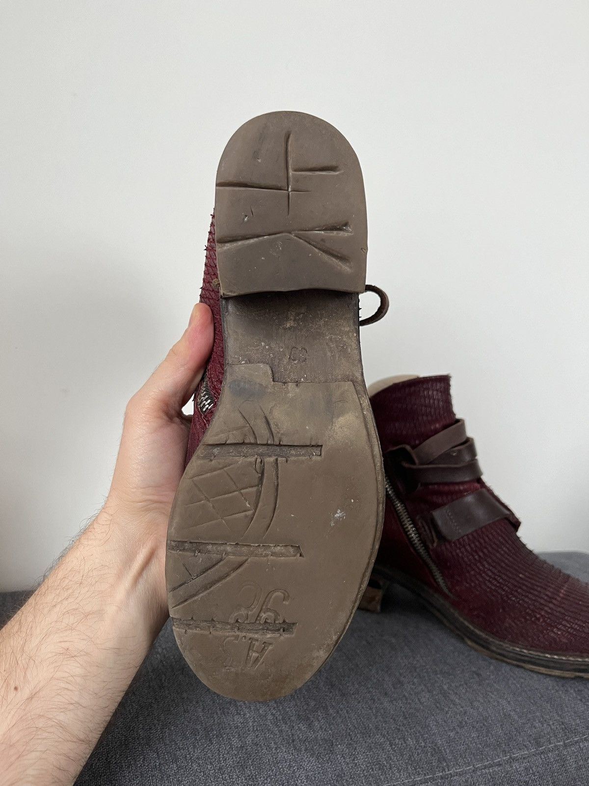 A.S.98 A.S. 98 Airstep Avant Garde Red Boots Size US 9 / IT 39 - 13 Thumbnail
