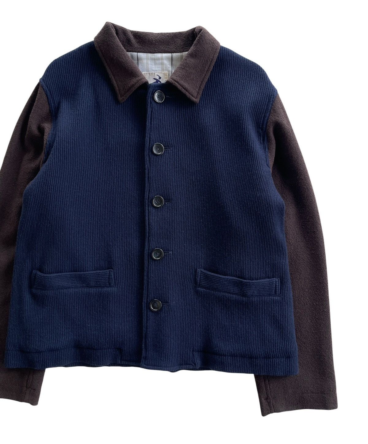 Issey Miyake Hai Sporting Gear Wool Hybrid Jacket Size US M / EU 48-50 / 2 - 5 Thumbnail