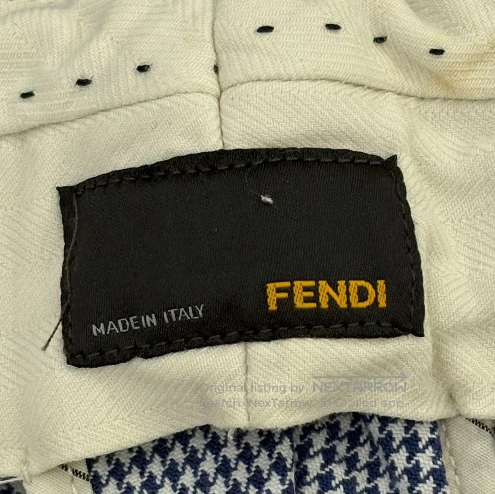 Fendi FENDI Chinatown-style checkered shorts Size US 34 / EU 50 - 3 Thumbnail