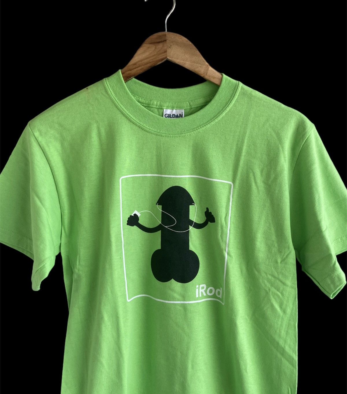 Other Vintage Y2K iPod Comedy Tee iRod Funny Dick Joke Apple S Size US S / EU 44-46 / 1 - 4 Thumbnail