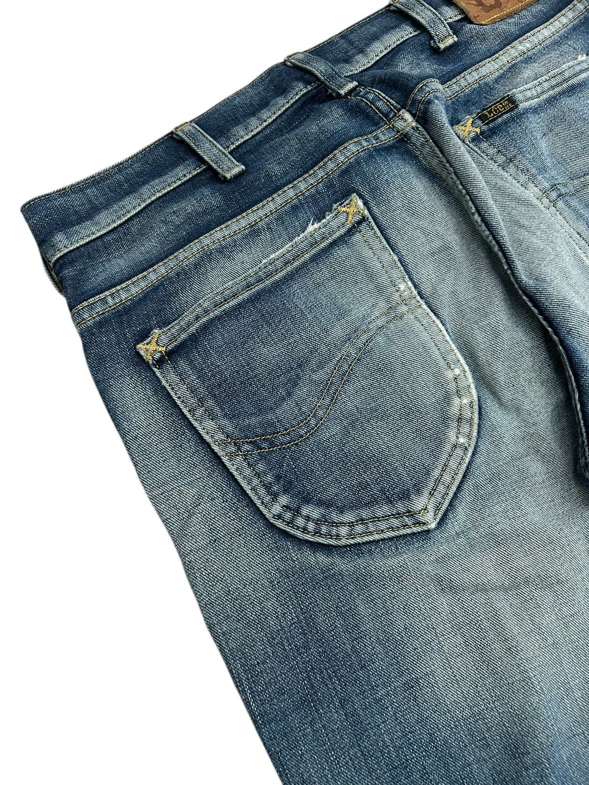 Tornado Mart Flare Lee Rider Jean Mud Washed Distressed Dystopian Design Size US 32 / EU 48 - 15 Thumbnail