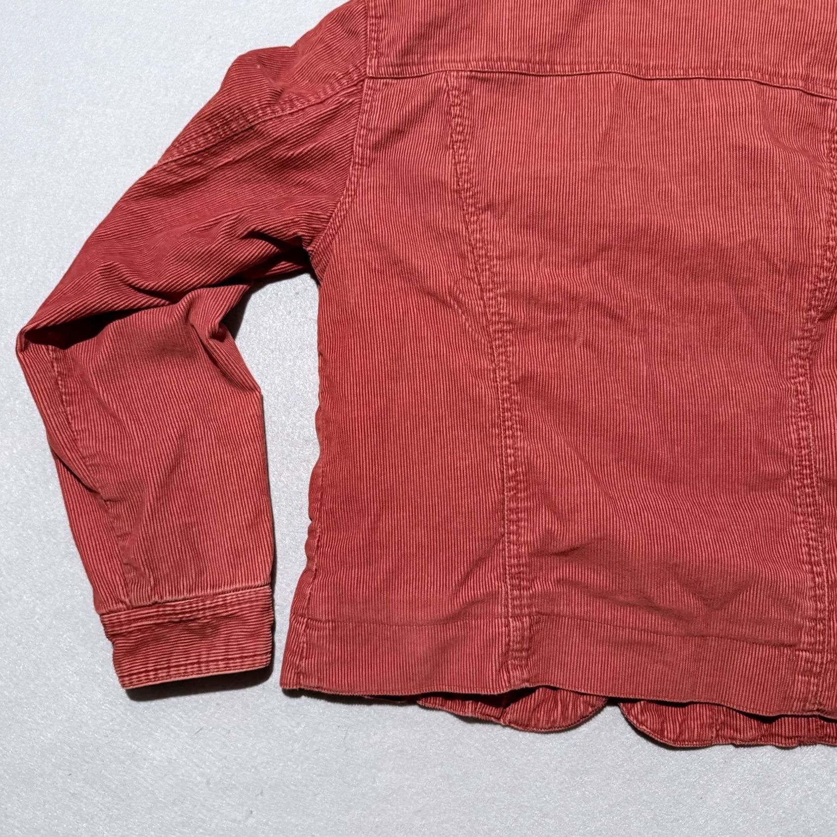 Vintage VINTAGE L.L.Bean Jacket Women Corduroy Trucker XS Brown Lined Long Sleeve Cotton Rust Red XS Ladies Mens Women Size XS / US 0-2 / IT 36-38 - 5 Thumbnail