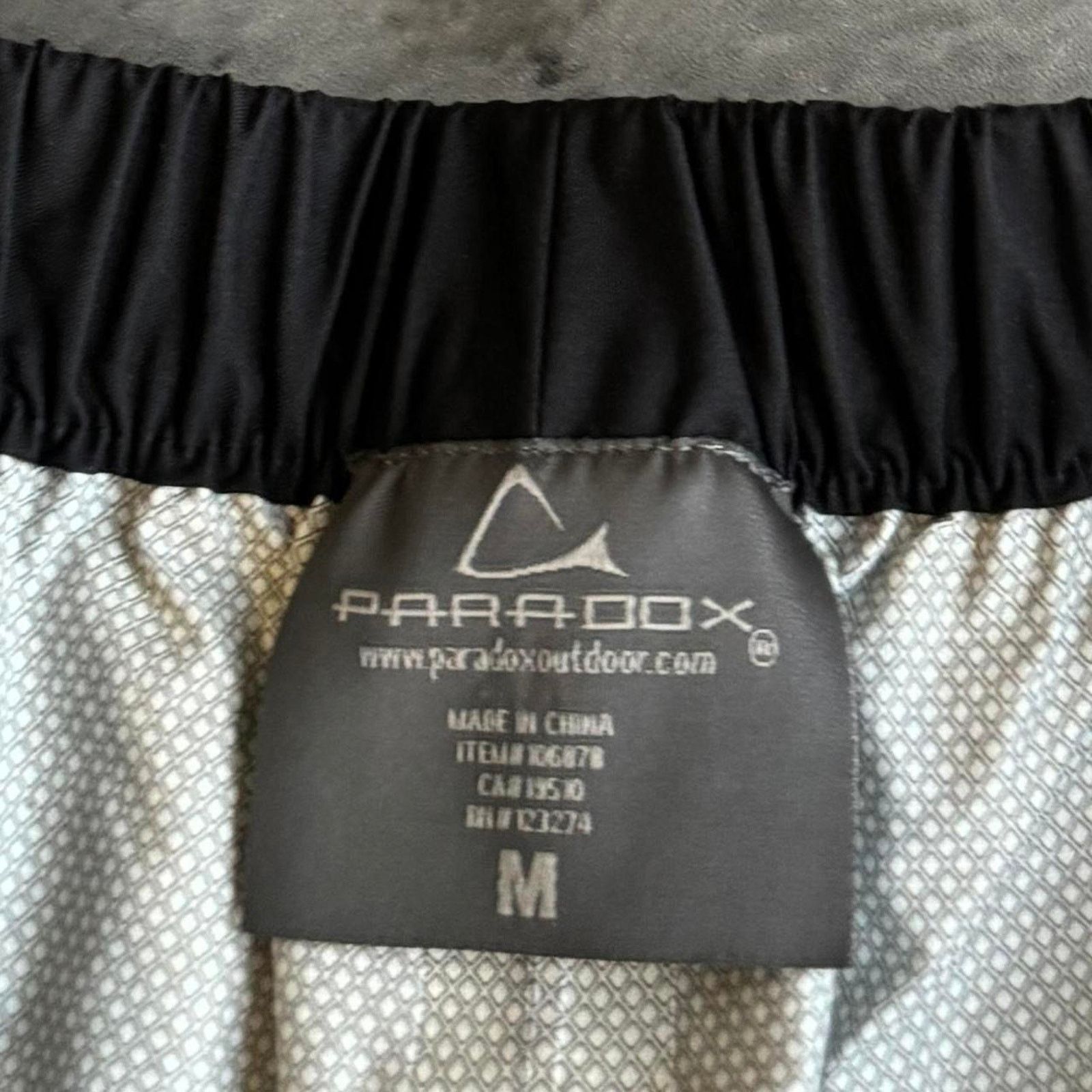 Goretex × Vintage Vintage Y2K Tonal Black Grunge Opium Technical Rain Pants Size US 33 - 4 Thumbnail