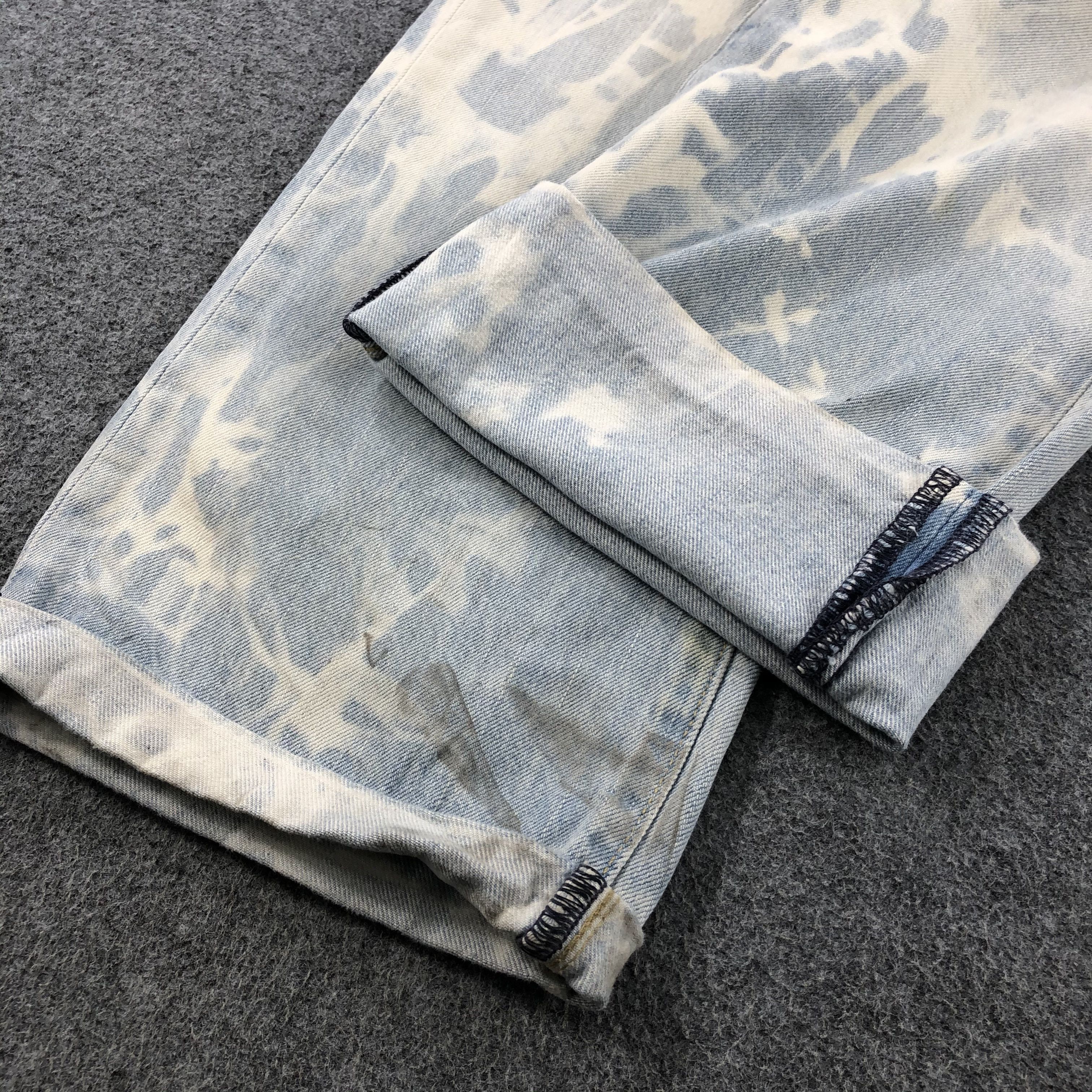 Levi's Light Wash Vintage Distress Levis 501 Jeans-JM1525 Size US 36 / EU 52 - 7 Thumbnail