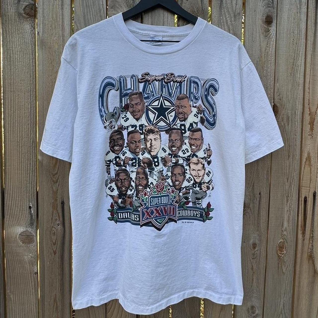 Salem Sportswear Dallas Cowboys caricature 90s Tee Size US L / EU 52-54 / 3 - 1 Thumbnail