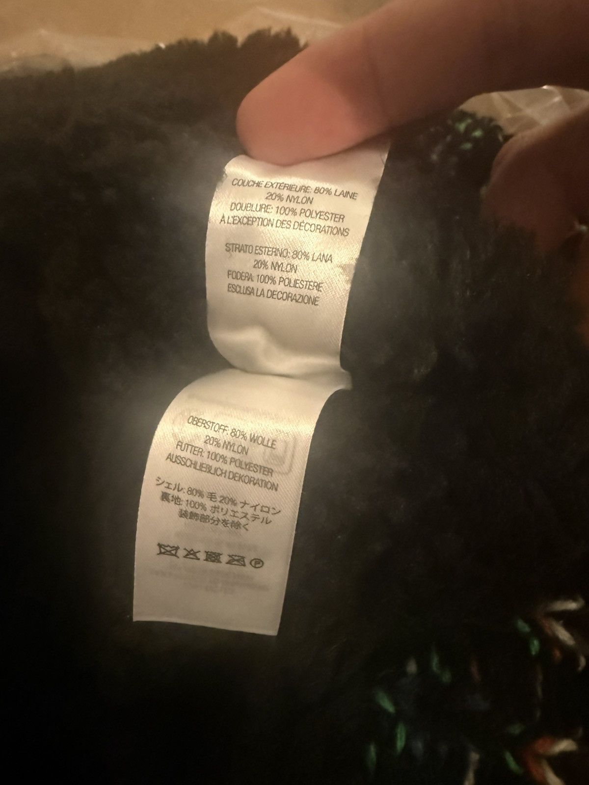 Supreme Supreme Faux Shearling Lined Zip Up Hooded Sweater Green Size US L / EU 52-54 / 3 - 5 Thumbnail
