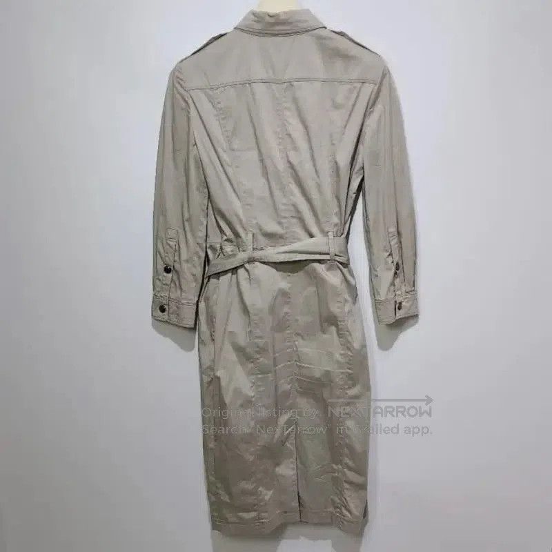 Burberry Burberry Khaki Cotton Women's Trench Coat. Size L / US 10 / IT 46 - 2 Thumbnail