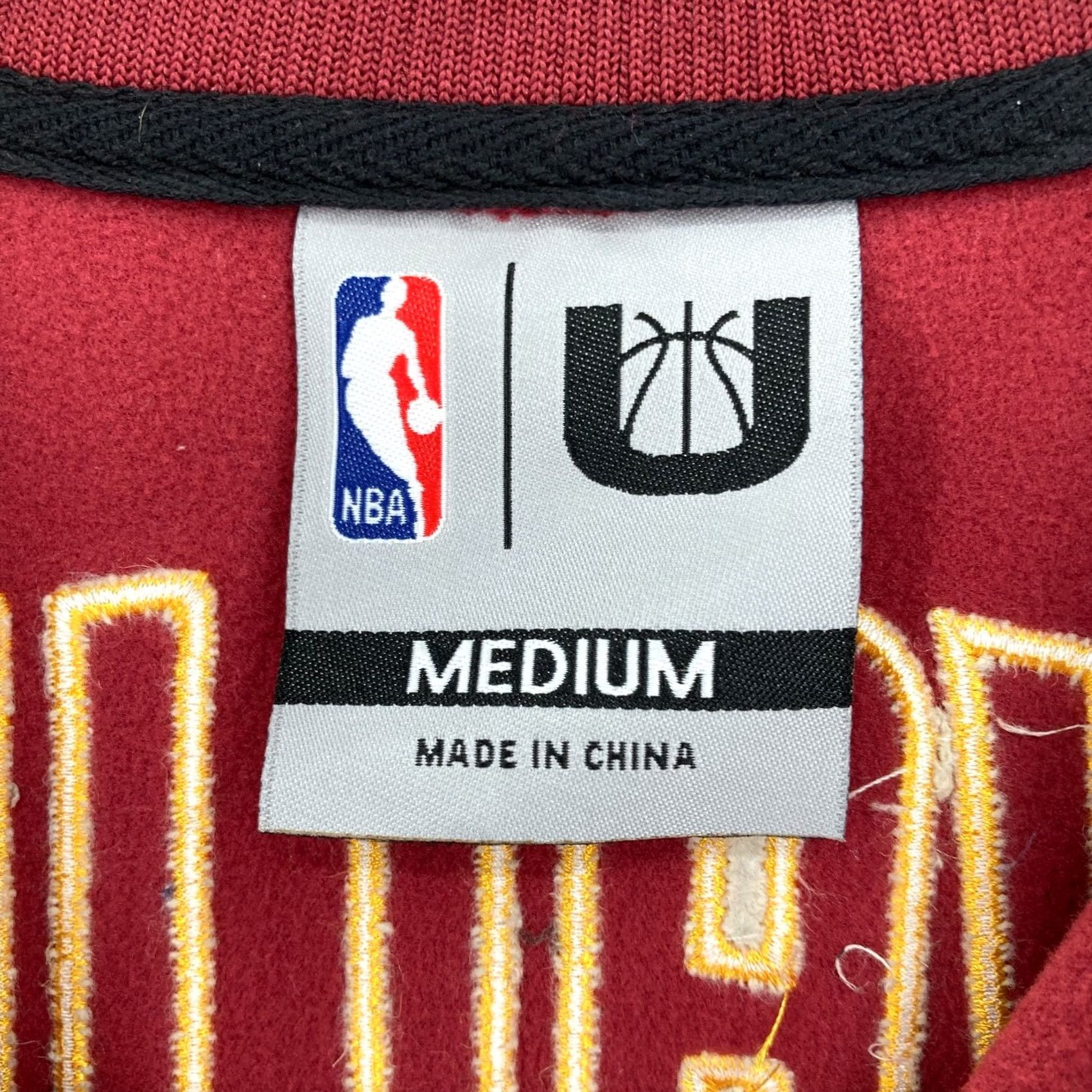 NBA NBA Cavaliers Mens Track Jacket Full Zip Red M Basketball Nike Style? Size US M / EU 48-50 / 2 - 4 Thumbnail