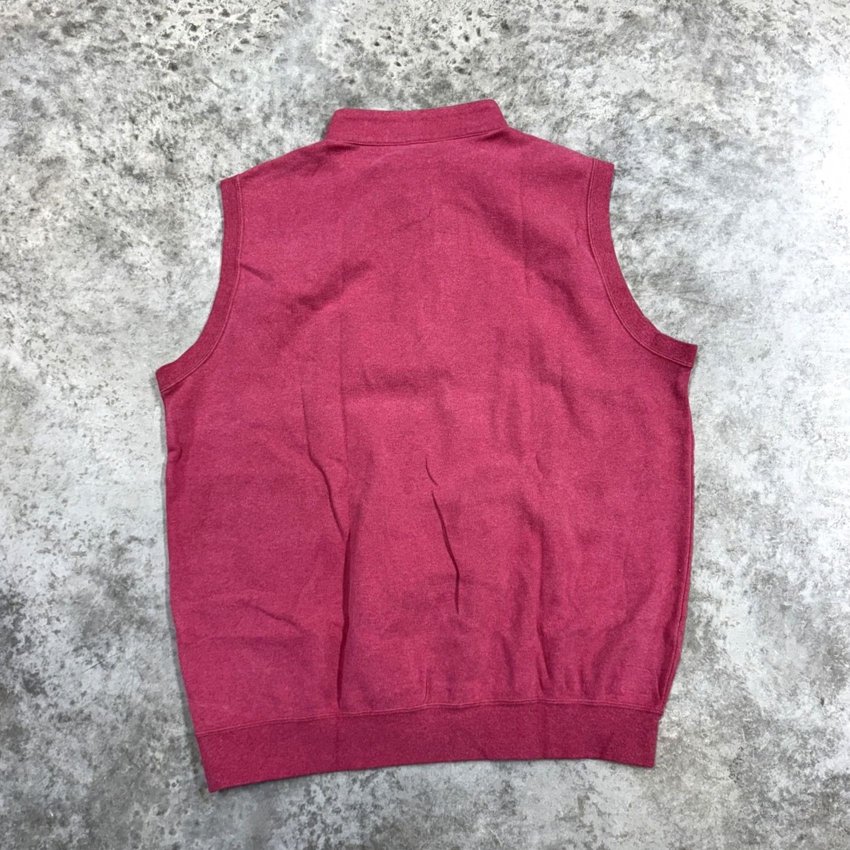 Peter Millar Peter Millar Sweater Vest Knit Mens XL Red Quarter Zip Pullover Greystone Golf Size US XL / EU 56 / 4 - 5 Thumbnail