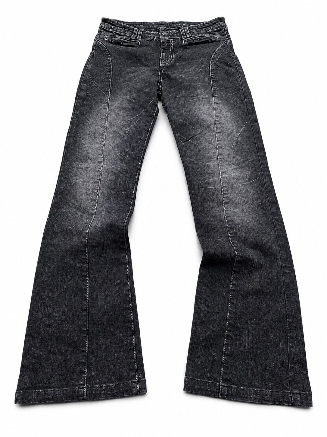 Japanese Brand Comme Ça Du Mode flare jeans Size US 26 / EU 42 - 1 Thumbnail