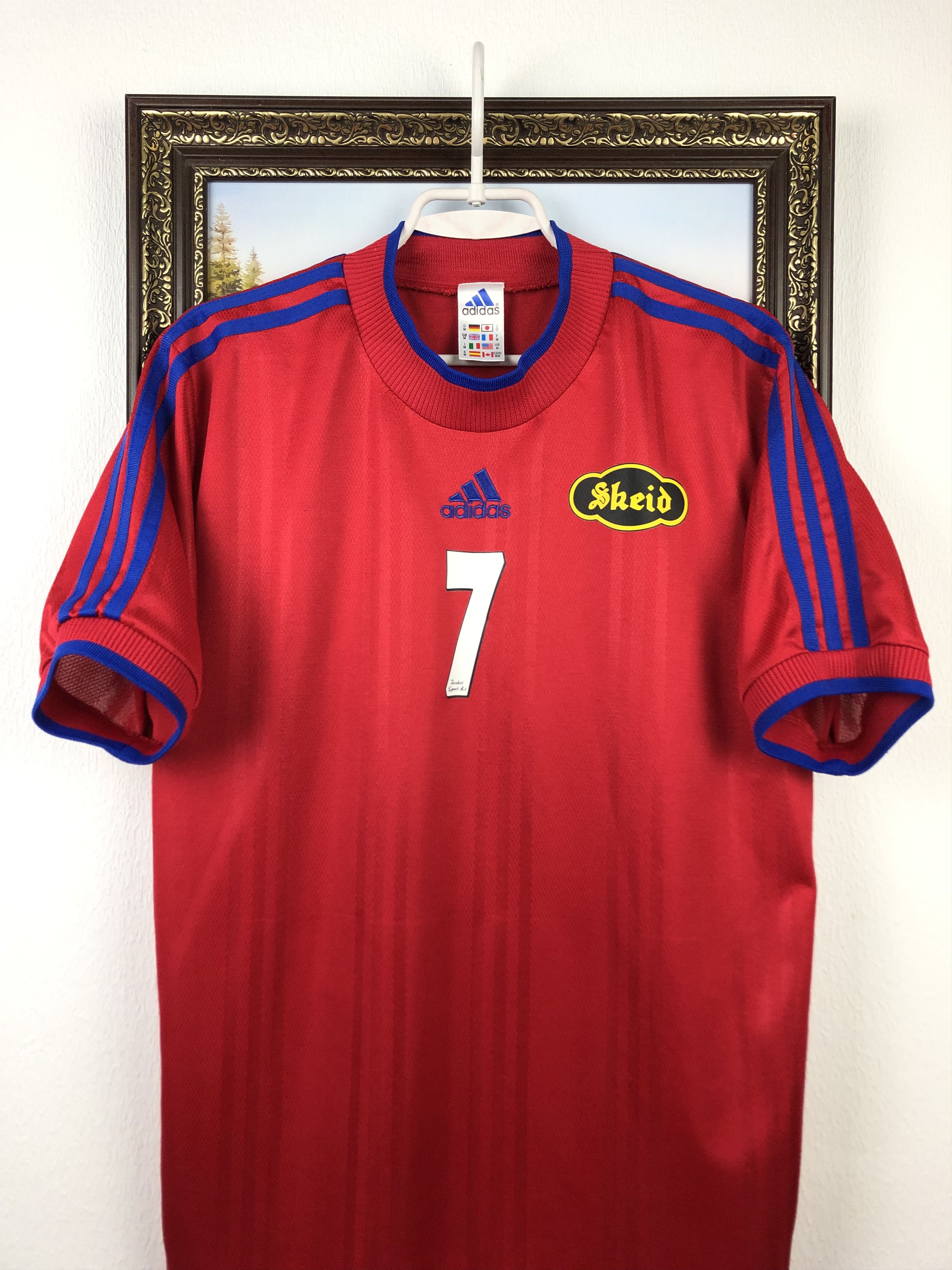 Adidas Vintage Skeid Shirt Soccer Adidas Jersey Mens Norway Size US M / EU 48-50 / 2 - 2 Thumbnail