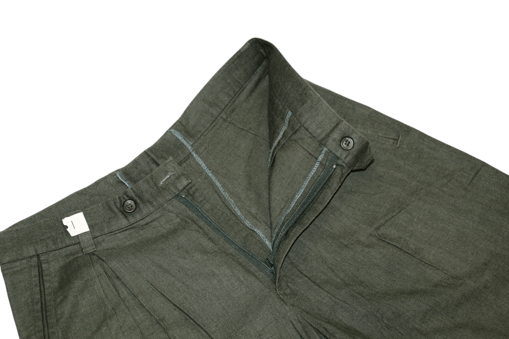 First Aid To The Injured Bertrand Marois Quebec Workshop cotton linen bermuda shorts Size US 31 - 12 Thumbnail