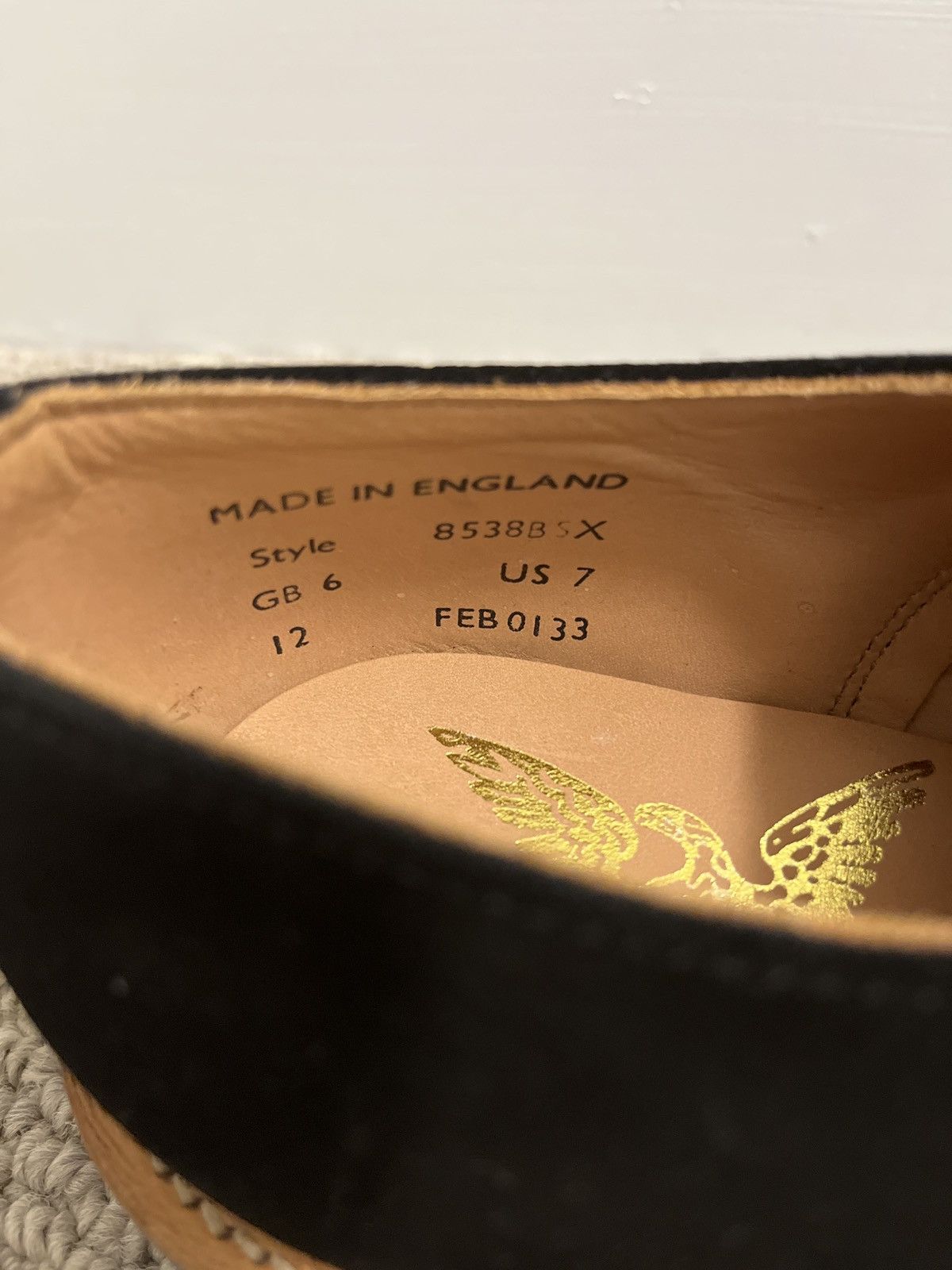 Mark McNairy Black Suede derby shoe Size US 7 / EU 40 - 2 Thumbnail