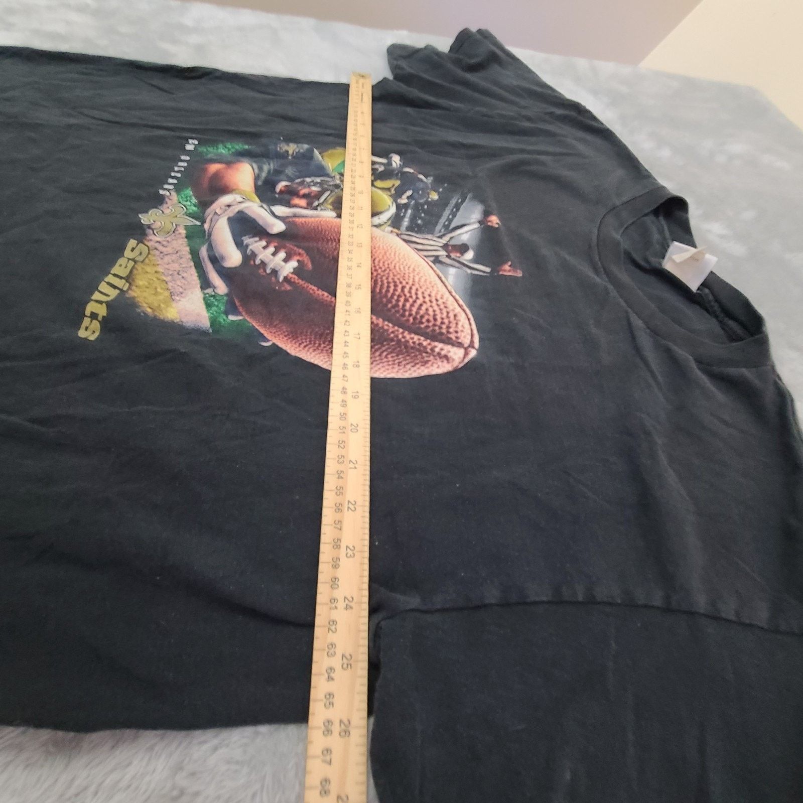 NFL Vintage 90s New Orleans Saints NFL Touchdown Men’s Shirt 2XL Size US XXL / EU 58 / 5 - 5 Thumbnail