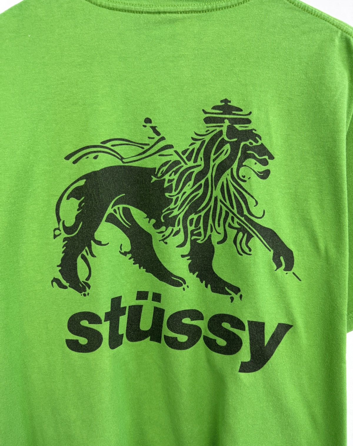 Stussy 🇺🇸 Y2K Stussy Rasta Lion T-Shirt Skatewear Rare Retro Hype Size US L / EU 52-54 / 3 - 5 Thumbnail