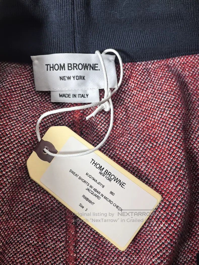 Thom Browne Thom Browne size 3 Four Stripe Shorts Size US 32 / EU 48 - 5 Thumbnail