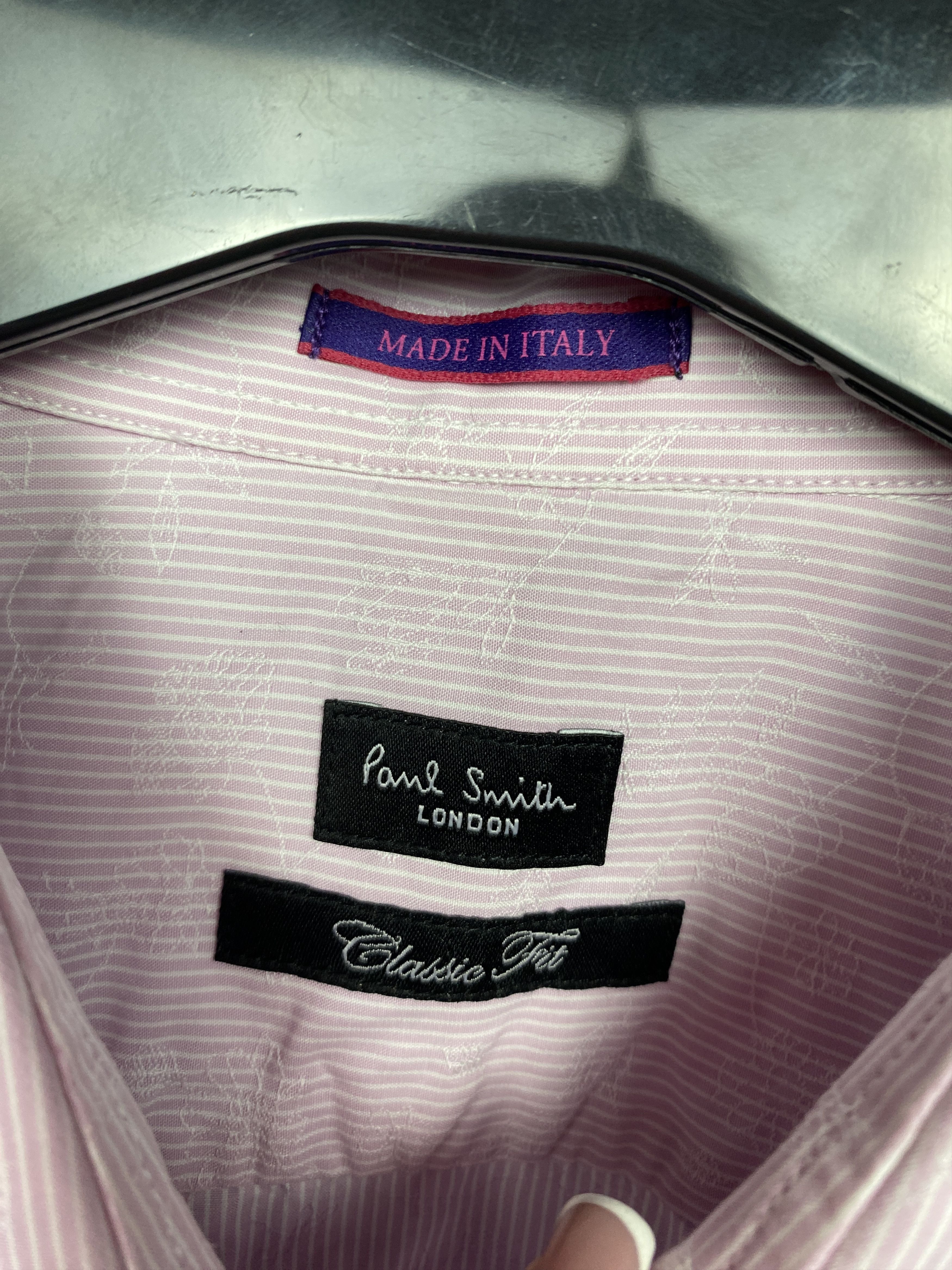 Paul Smith × Vintage Paul Smith London Mens Long Sleeve Shirt Size US XL / EU 56 / 4 - 3 Thumbnail