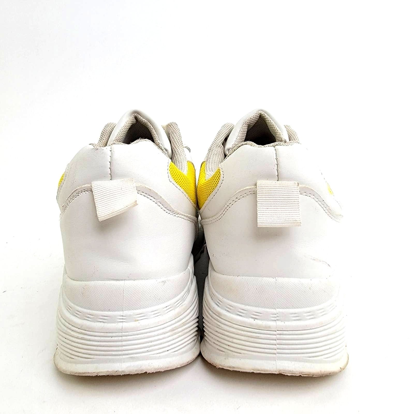 Steve Madden Steve Madde White Pastel Chunky Platform Lug Bottom Sneakers Size US 9 / IT 39 - 7 Thumbnail