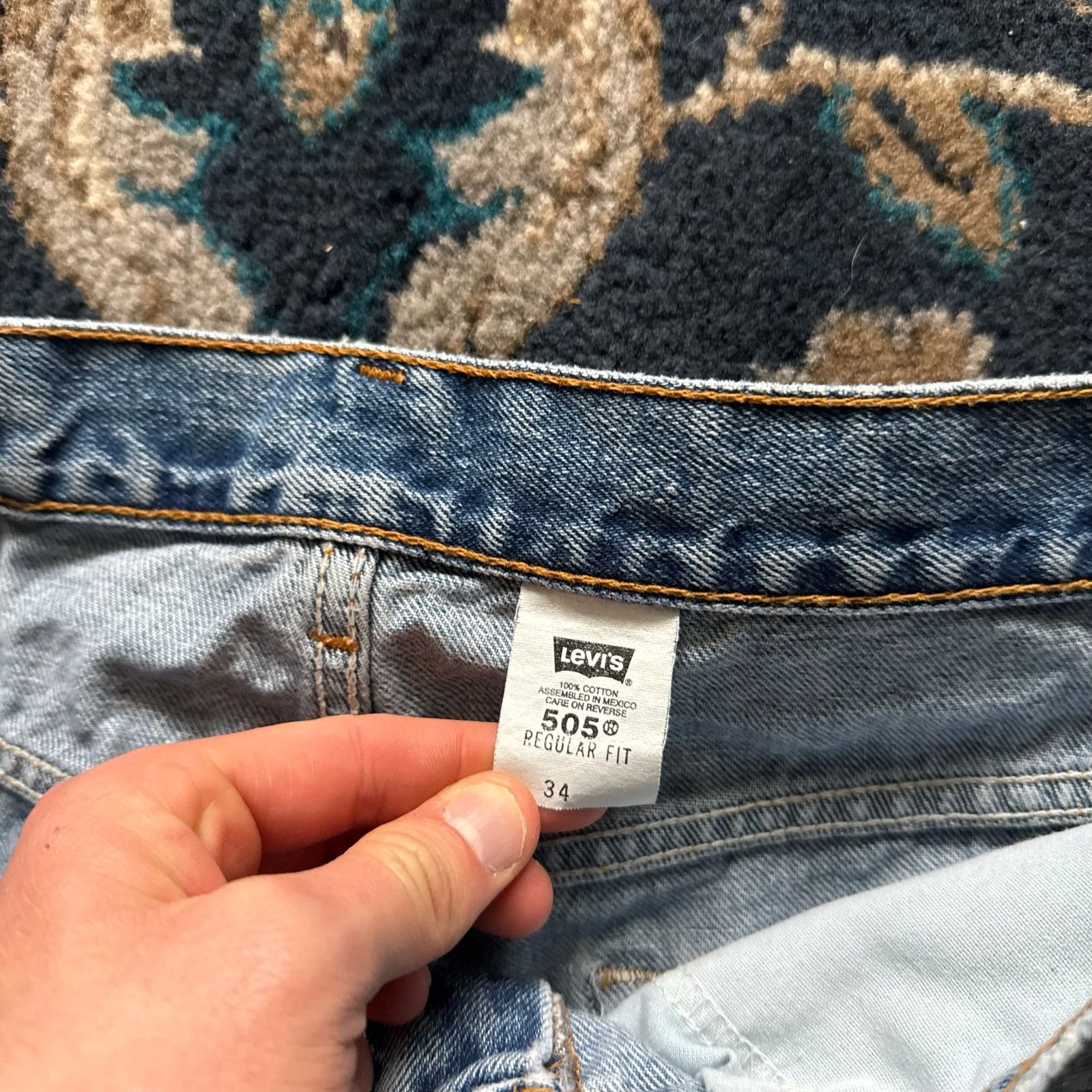 Levi's Vintage Levi’s 505 Denim Jorts Size US 34 / EU 50 - 4 Thumbnail
