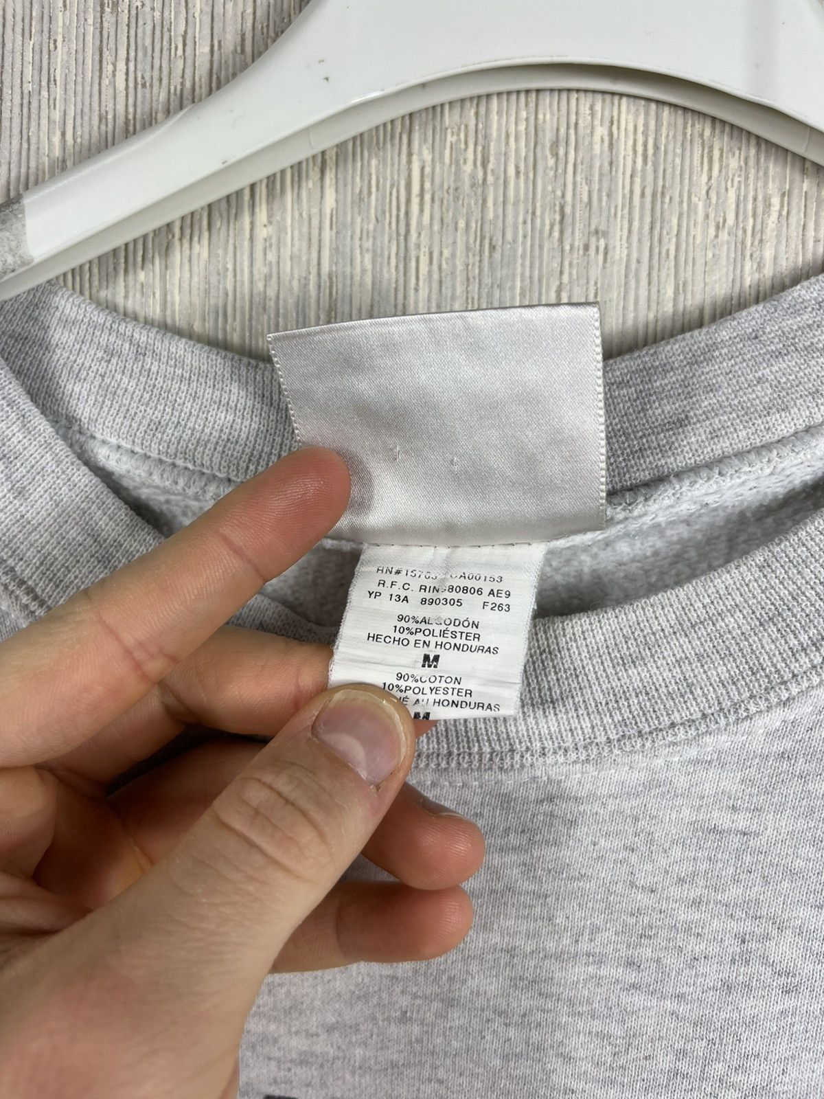 Vintage Vintage 90s Hanes Ultimate cotton A real man loves cats y2k Size US M / EU 48-50 / 2 - 14 Thumbnail