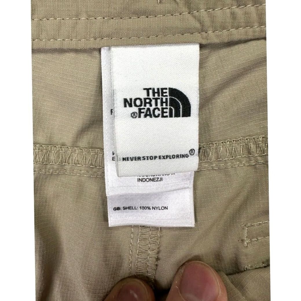 The North Face The North Face Pants Womens 8 Tan Nylon Capri Drawstring Hiking Climbing Ladies Capri Pants Casual Travel Womens 8 Size 30" / US 8 / IT 44 - 3 Thumbnail