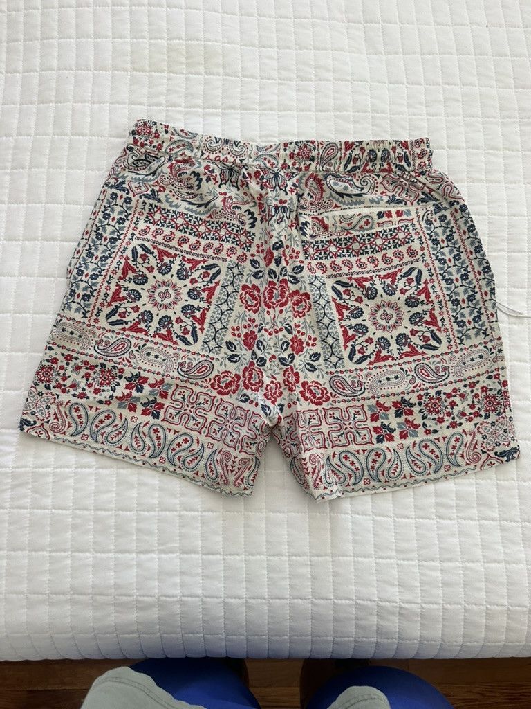 Kith KITH NEEDLEPOINT PRINT HARDAWAY SHORTS SANDRIFT SS23 Size US 32 / EU 48 - 8 Thumbnail